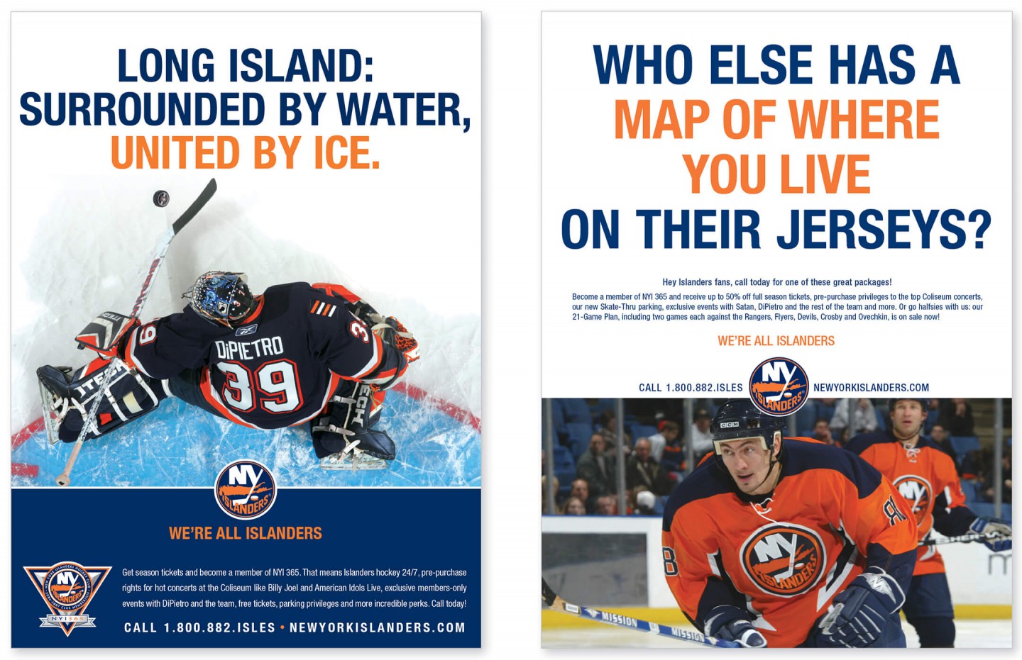New York Islanders ad